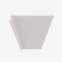 GW-REP2484-3/4"" Refrigerator End Panel | Forevermark Gramercy White