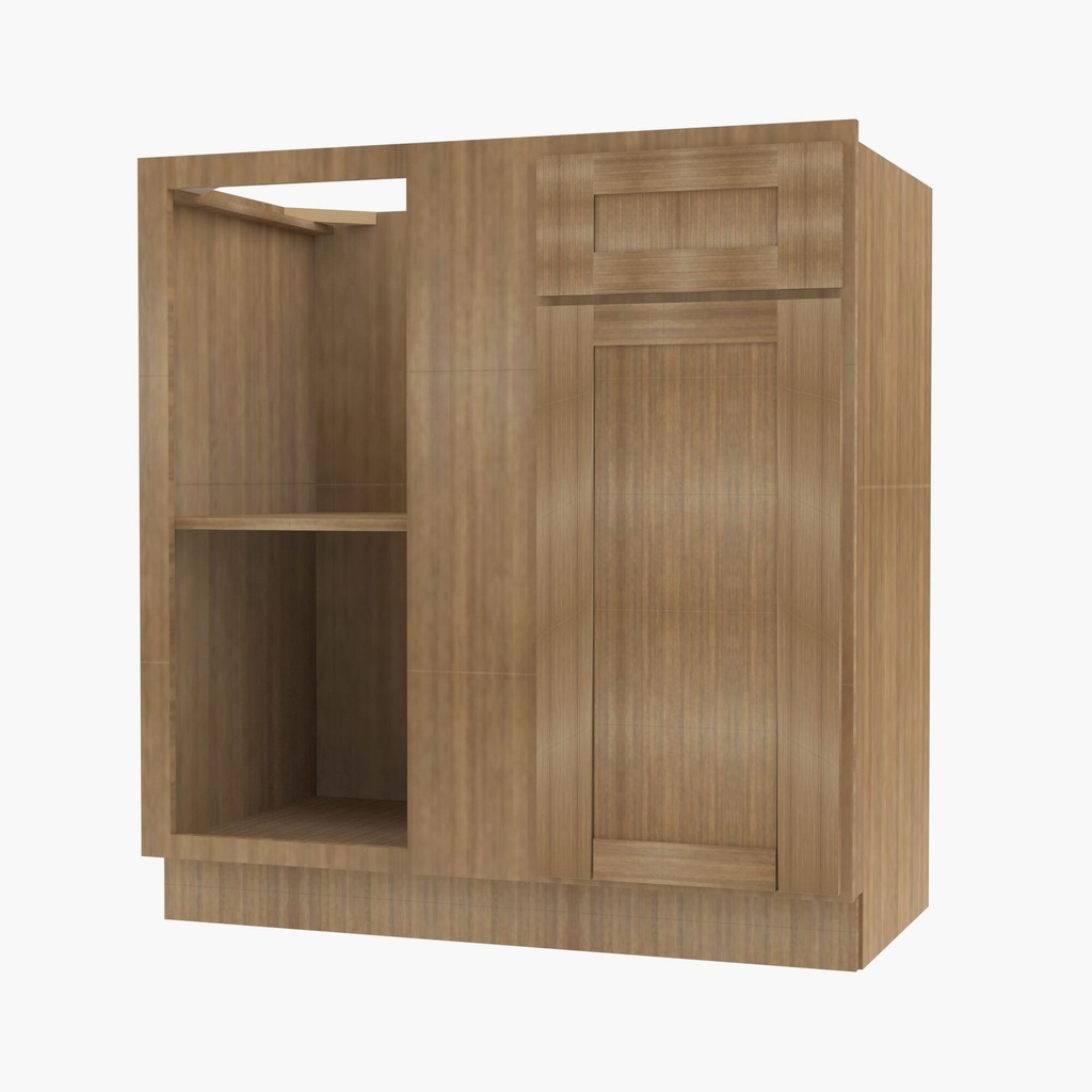 AR-BBLC45/48-42""W Base Blind Corner Cabinet | Forevermark Woodland Brown