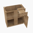 AR-BBLC45/48-42""W Base Blind Corner Cabinet | Forevermark Woodland Brown