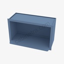 AX-MWO3018PM-12 Microwave Oven Wall Cabinet | Forevermark Xterra Blue Shaker
