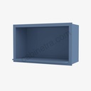 AX-MWO3018PM-12 Microwave Oven Wall Cabinet | Forevermark Xterra Blue Shaker