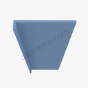AX-REP2484(3)-3/4"" Refrigerator End Panel | Forevermark Xterra Blue Shaker