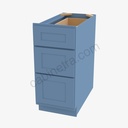 AX-SVB1221-34-1/2"" Bathroom Cabinet Vanity Drawer Pack | Forevermark Xterra Blue Shaker