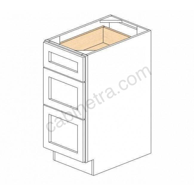 AX-SVB1221-34-1/2"" Bathroom Cabinet Vanity Drawer Pack | Forevermark Xterra Blue Shaker