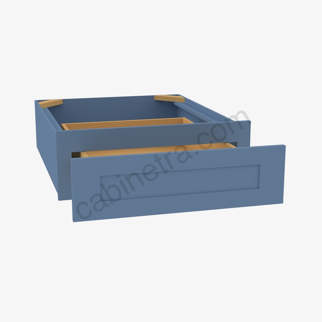 AX-SVDU3021-7"" Bathroom Cabinet Desk Drawer | Forevermark Xterra Blue Shaker