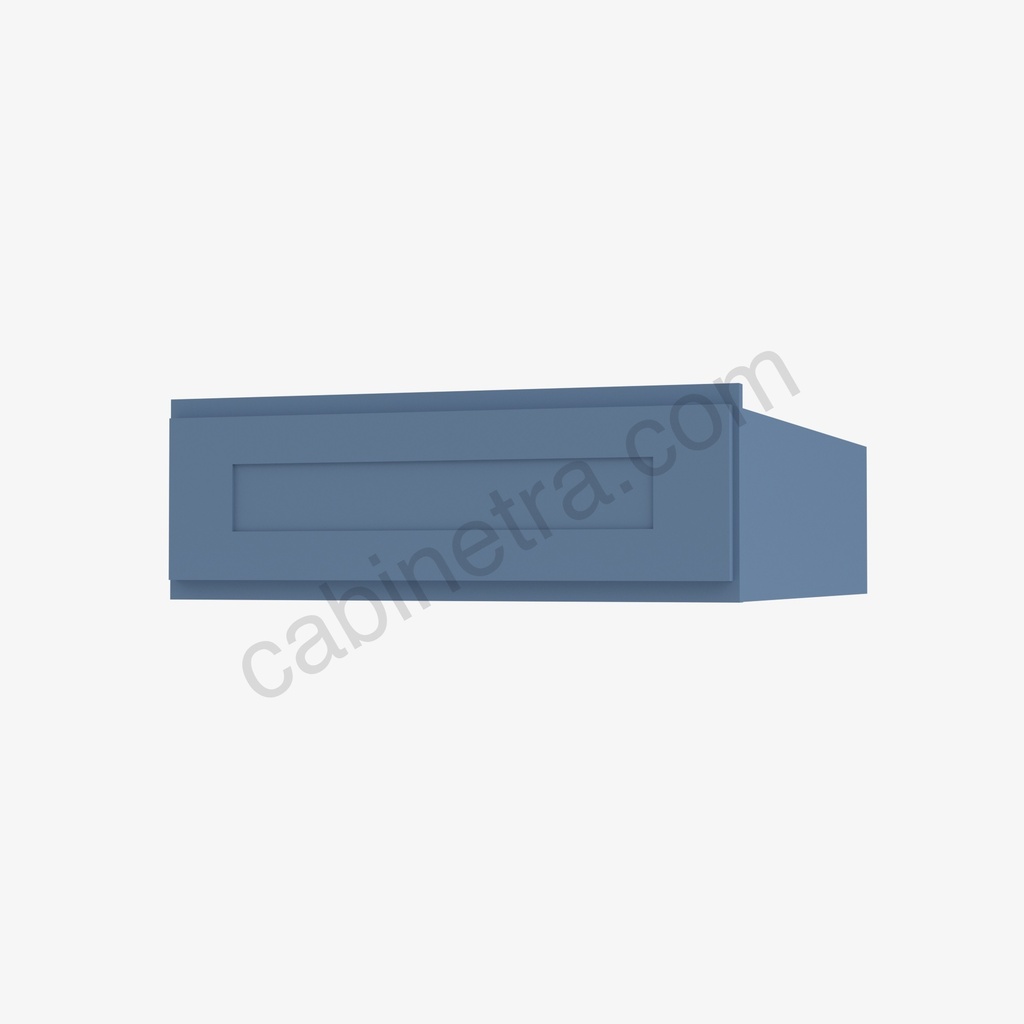 AX-SVDU3021-7"" Bathroom Cabinet Desk Drawer | Forevermark Xterra Blue Shaker