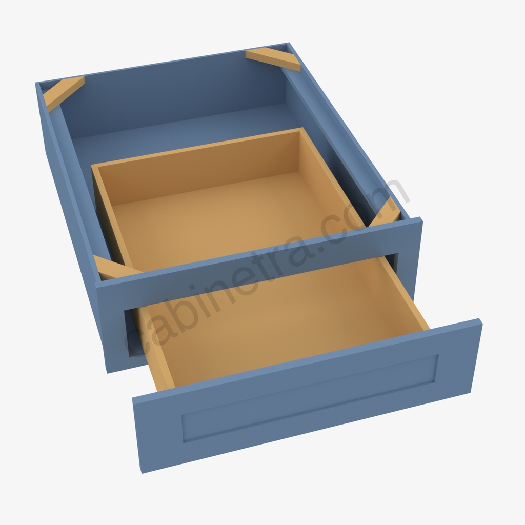 AX-SVDU3021-7"" Bathroom Cabinet Desk Drawer | Forevermark Xterra Blue Shaker