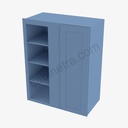 AX-WBLC30/33-3036 Wall Blind Corner Cabinet | Forevermark Xterra Blue Shaker