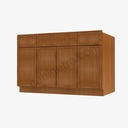 PR-S4821B12D-34-1/2√¢‚Ç¨¬≥ Sink Base Combo Vanity Replacement Door and Drawer Set | Forevermark Petit Brown