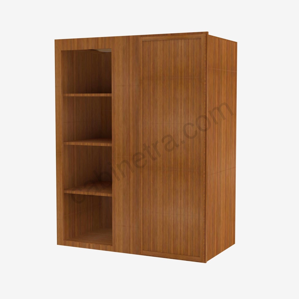 PR-WBLC30/33-3042 Wall Blind Corner Cabinet | Forevermark Petit Brown