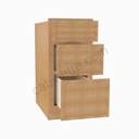 PS-DB12(3) 3 Drawer Pack Base Cabinet | Forevermark Petit Sand