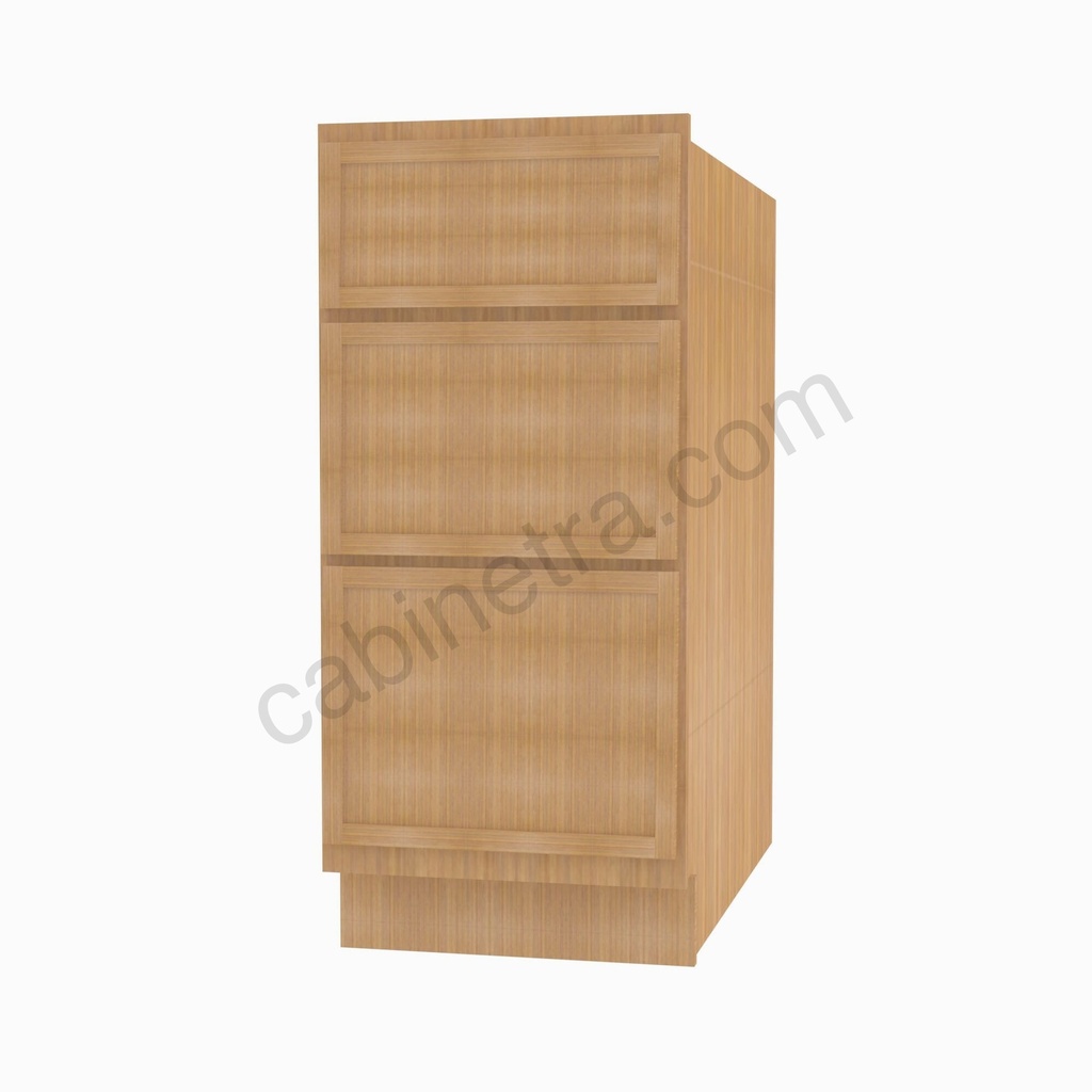 PS-DB21(3) 3 Drawer Pack Base Cabinet | Forevermark Petit Sand
