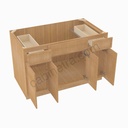 PS-S4821B12D-34-1/2√¢‚Ç¨¬≥ Sink Base Combo Vanity Replacement Door and Drawer Set | Forevermark Petit Sand