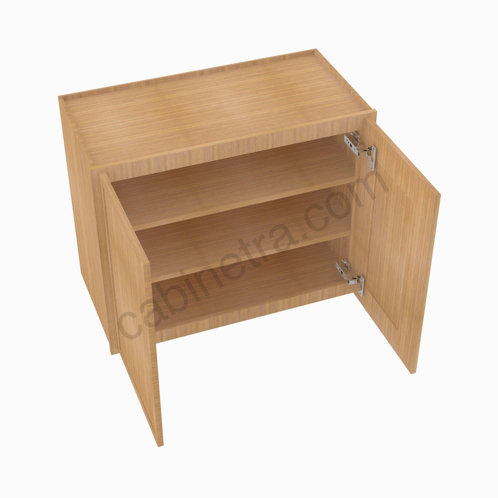 PS-W2742B Double Door Wall Cabinet | Forevermark Petit Sand