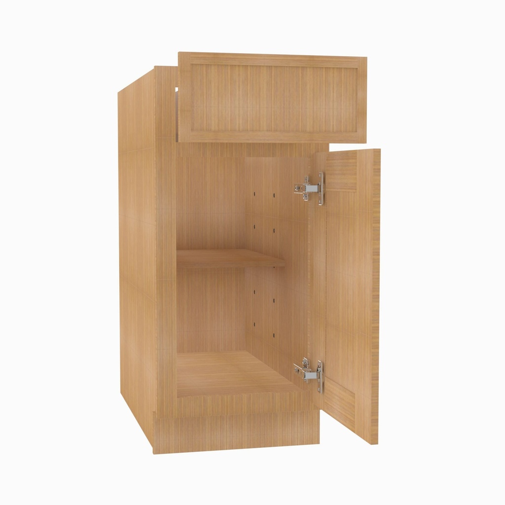PS-B15 Single Door Base Cabinet | Forevermark Petit Sand