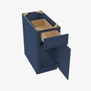 PD-B15 Single Door Base Cabinet | Forevermark Petit Blue