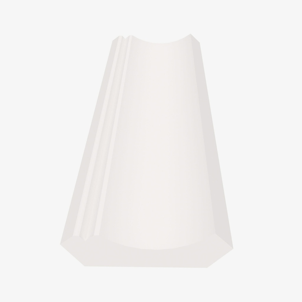 PW-CM96-4 Crown Molding | Forevermark Petit White