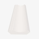 PW-CM96-4 Crown Molding | Forevermark Petit White