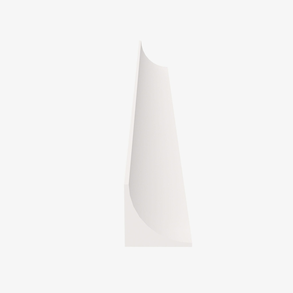 PW-SC4 (ICM) Inside Corner Molding | Forevermark Petit White