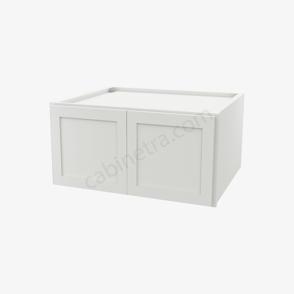 AW-W301524B Wall Refrigerator Cabinet | Forevermark Ice White Shaker