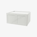 AW-W301524B Wall Refrigerator Cabinet | Forevermark Ice White Shaker