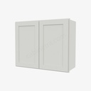 AW-W3024B Double Door Wall Cabinet | Forevermark Ice White Shaker