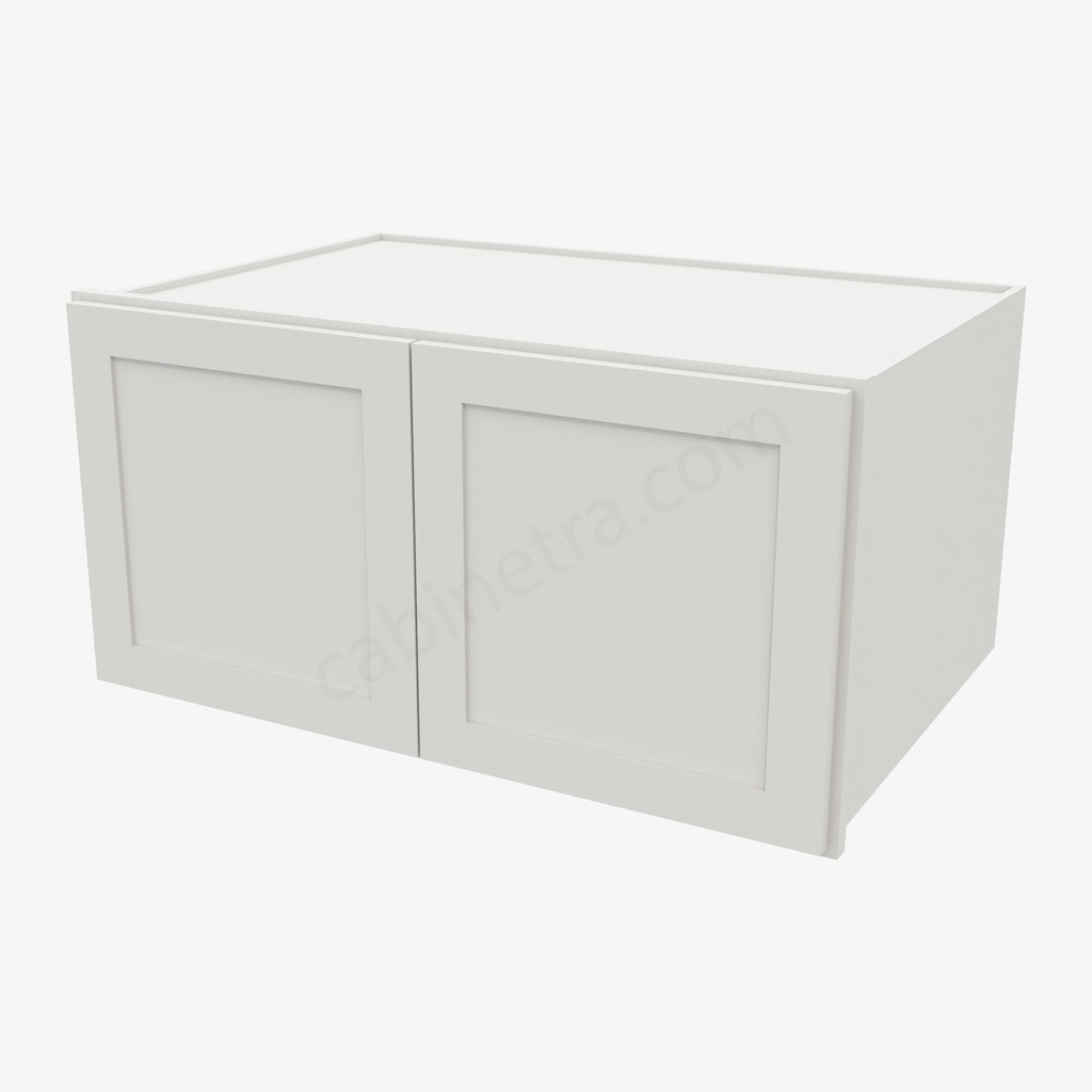 AW-W361824B Wall Refrigerator Cabinet | Forevermark Ice White Shaker
