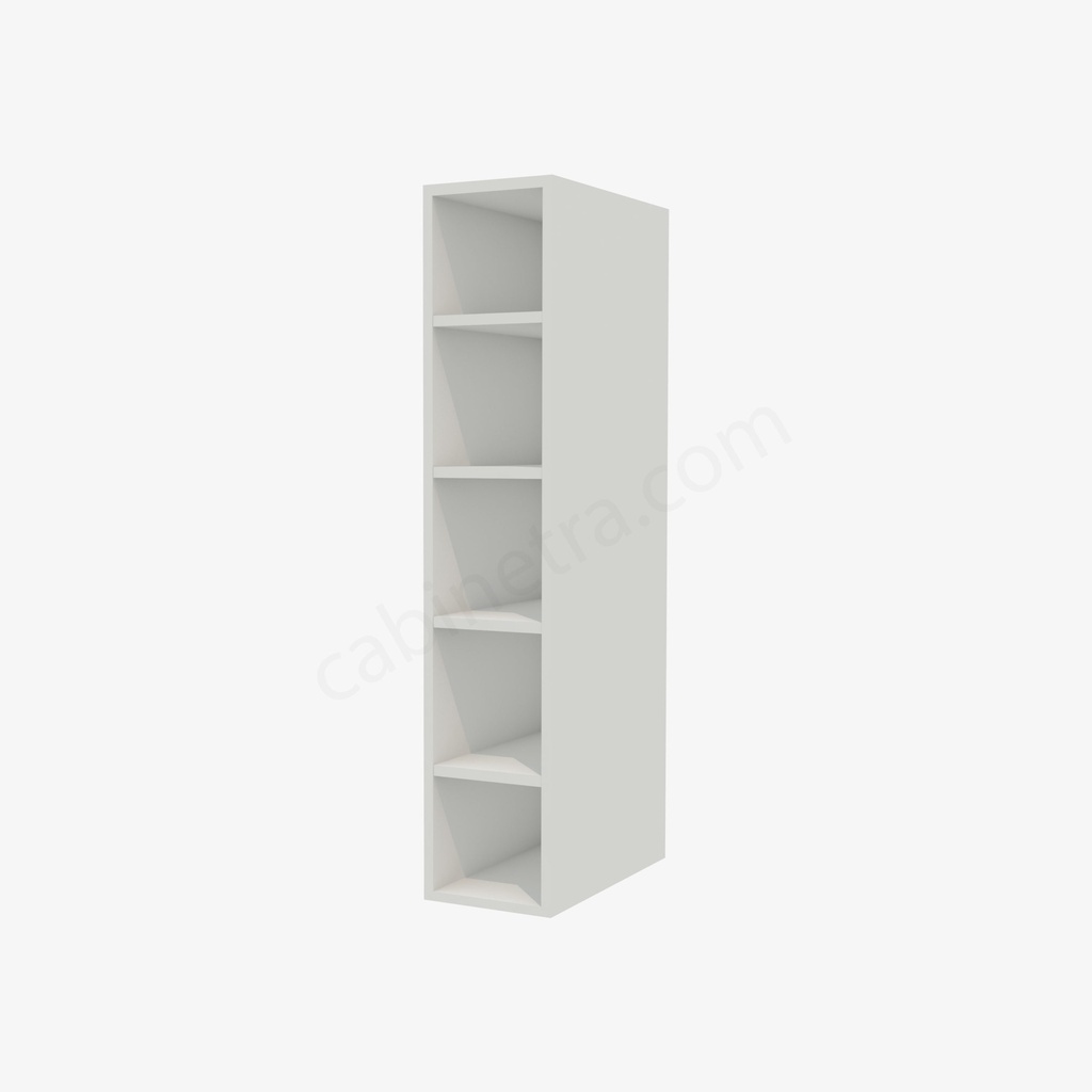 AW-WC630 Wall Cube Cabinet with 5 Cubes | Forevermark Ice White Shaker