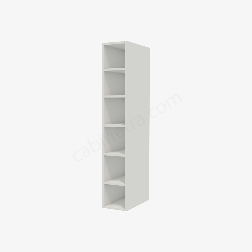 AW-WC636 Wall Cube Cabinet with 6 Cubes | Forevermark Ice White Shaker