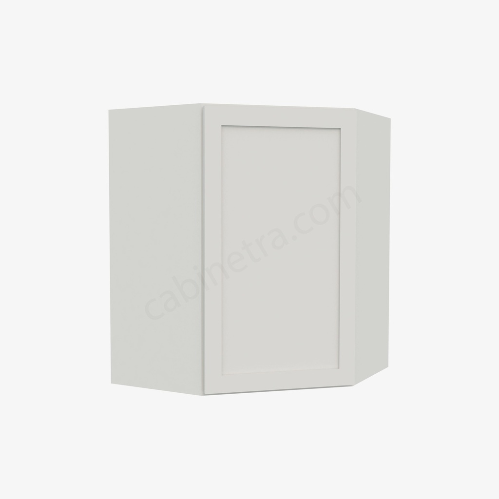 AW-WDC2430 Wall Diagonal Corner Cabinet | Forevermark Ice White Shaker