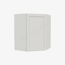 AW-WDC2430 Wall Diagonal Corner Cabinet | Forevermark Ice White Shaker