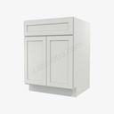 AW-B24B Double Door Base Cabinet | Forevermark Ice White Shaker