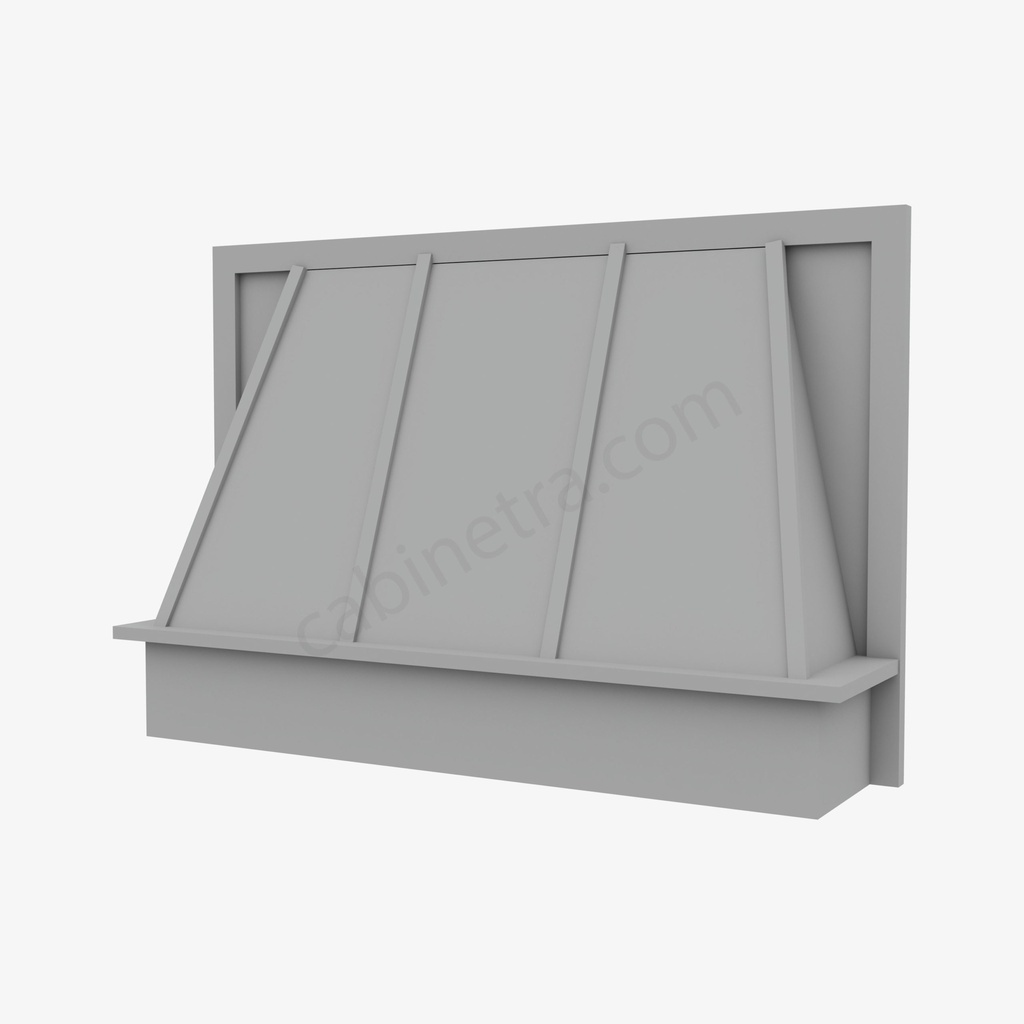 AB-AWH36 Wall Range Hood Cabinet | Forevermark Lait Gray Shaker