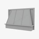 AB-AWH36 Wall Range Hood Cabinet | Forevermark Lait Gray Shaker