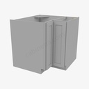 AB-LS3309 Lazy Susan Base Cabinet | Forevermark Lait Gray Shaker