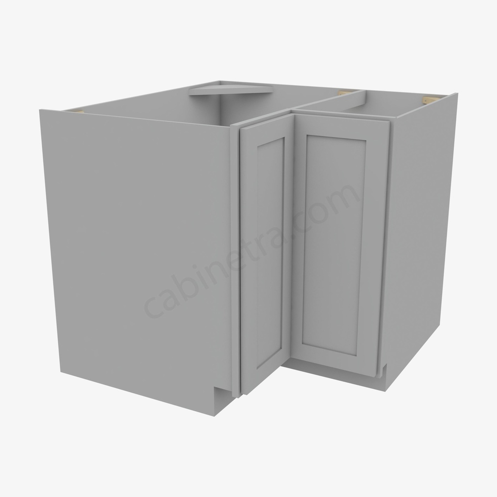 AB-LS3612 Lazy Susan Base Cabinet | Forevermark Lait Gray Shaker