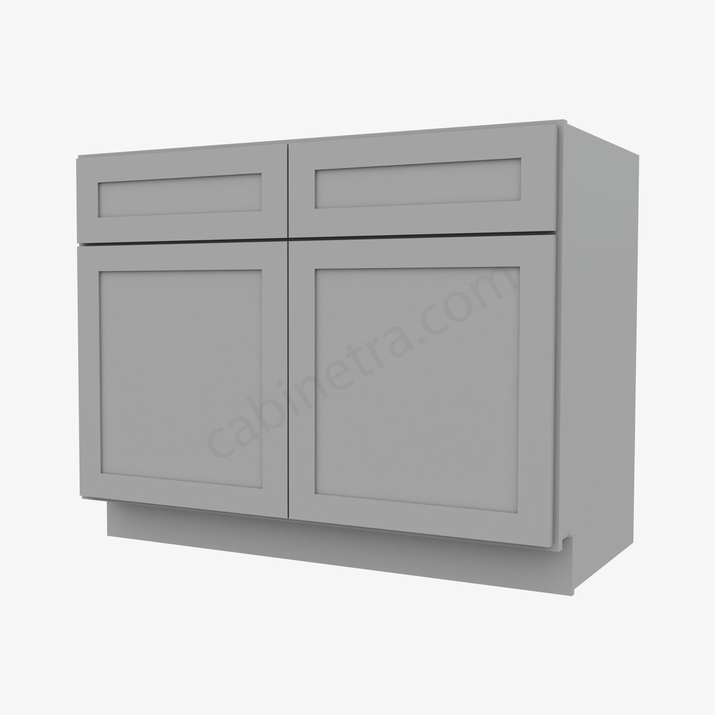 AB-SB42 Sink Base Cabinet | Forevermark Lait Gray Shaker