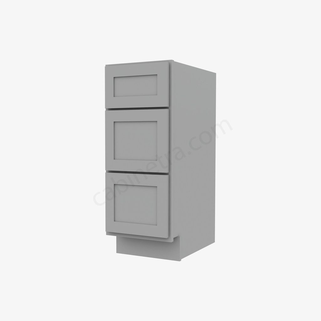 AB-SVB1221-34-1/2"" Bathroom Cabinet Vanity Drawer Pack | Forevermark Lait Gray Shaker