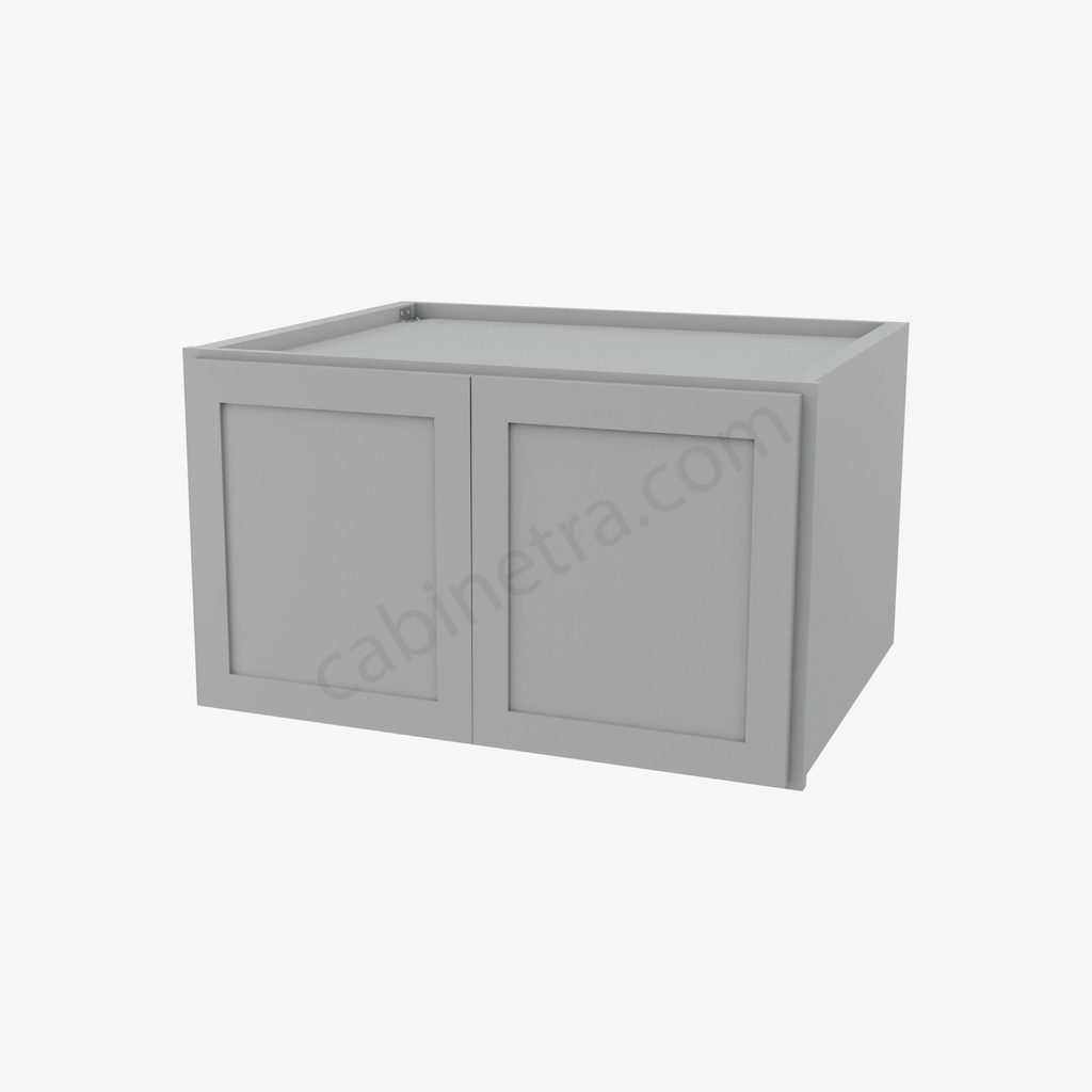 AB-W301824B Wall Refrigerator Cabinet | Forevermark Lait Gray Shaker