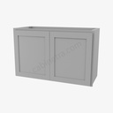 AB-W3018B Double Door Wall Cabinet | Forevermark Lait Gray Shaker