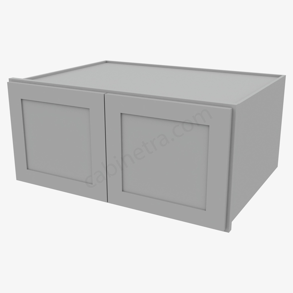 AB-W331524B Wall Refrigerator Cabinet | Forevermark Lait Gray Shaker