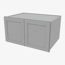 AB-W331824B Wall Refrigerator Cabinet | Forevermark Lait Gray Shaker