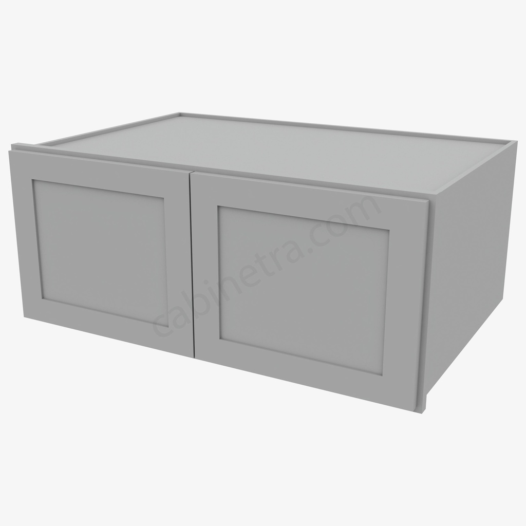 AB-W361524B Wall Refrigerator Cabinet | Forevermark Lait Gray Shaker