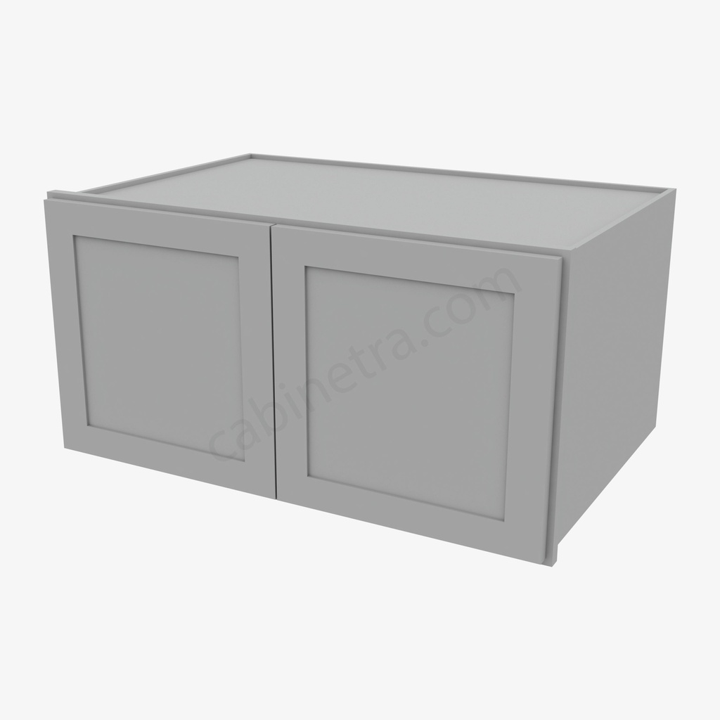 AB-W361824B Wall Refrigerator Cabinet | Forevermark Lait Gray Shaker