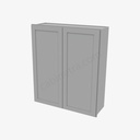 AB-W3642B Double Door Wall Cabinet | Forevermark Lait Gray Shaker
