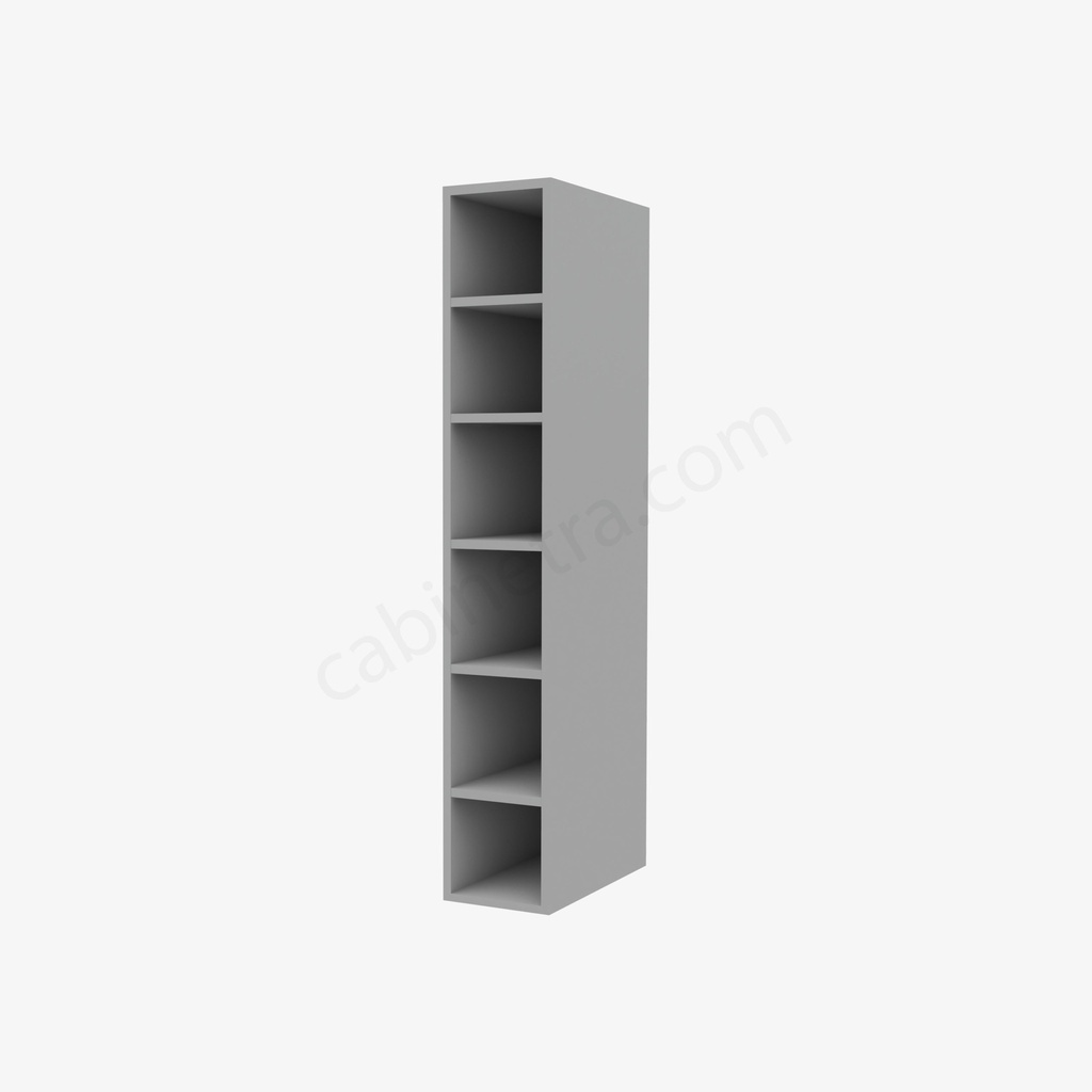 AB-WC636 Wall Cube Cabinet with 6 Cubes | Forevermark Lait Gray Shaker