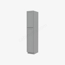 AB-WP1590 Tall Wall Pantry Cabinet | Forevermark Lait Gray Shaker