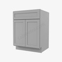 AB-B24B Double Door Base Cabinet | Forevermark Lait Gray Shaker