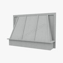 AN-AWH36 Wall Range Hood Cabinet | Forevermark Nova Light Grey Shaker