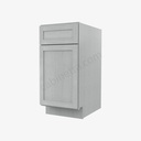 AN-B15 Single Door Base Cabinet | Forevermark Nova Light Grey Shaker